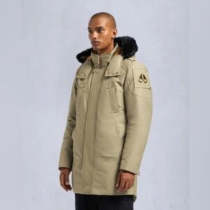 NEW WITH TAGS: MEN’S MOOSE KNUCKLES GOLD SERIES STAG LAKE PARKA IN COLOR: SAGE